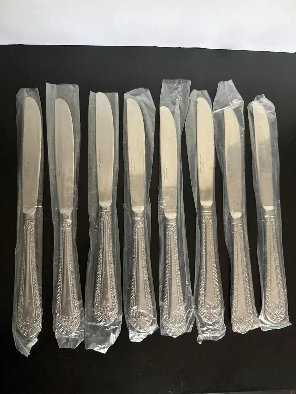Reed & Barton Royal Britannia Select Dinner Knives Set of 8 NOS Stainless